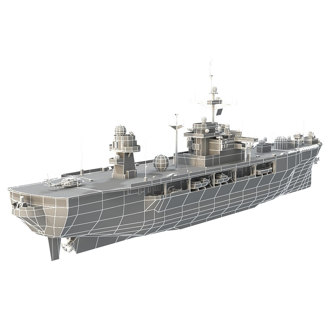 3d Uss Blue Ridge Lcc-19
