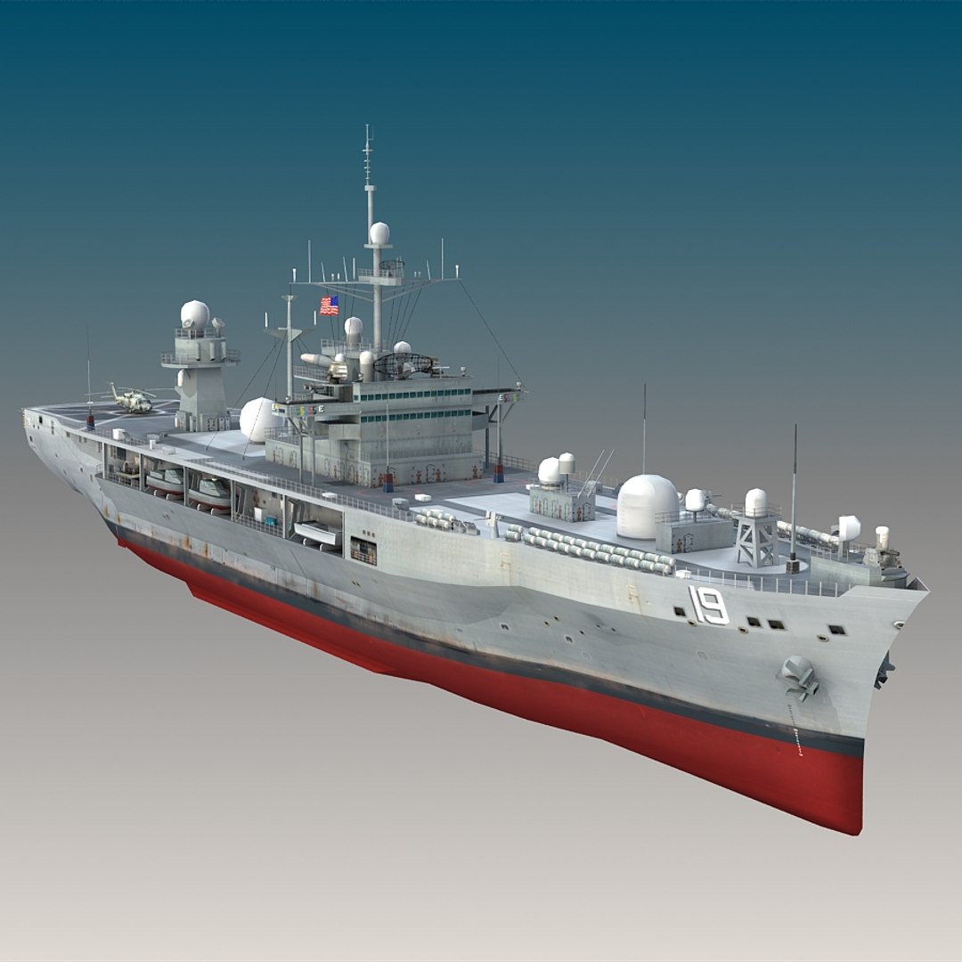 3d Uss Blue Ridge Lcc-19