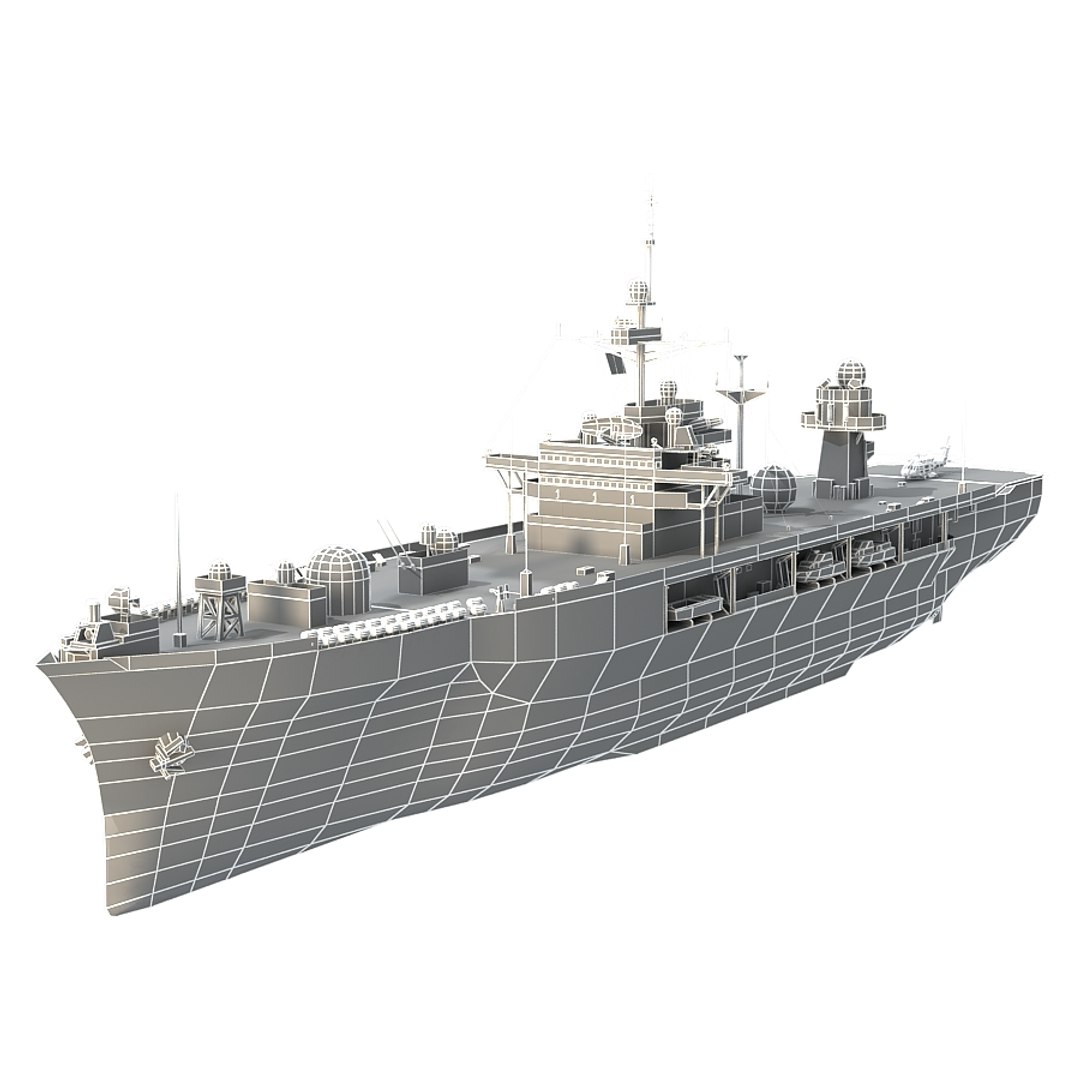 3d Uss Blue Ridge Lcc-19