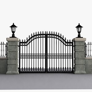 max wrought iron gate