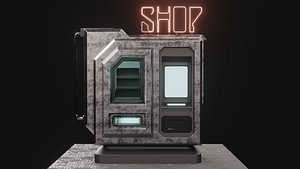 3D shop-vending machine
