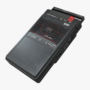 3D Cassette Recorder