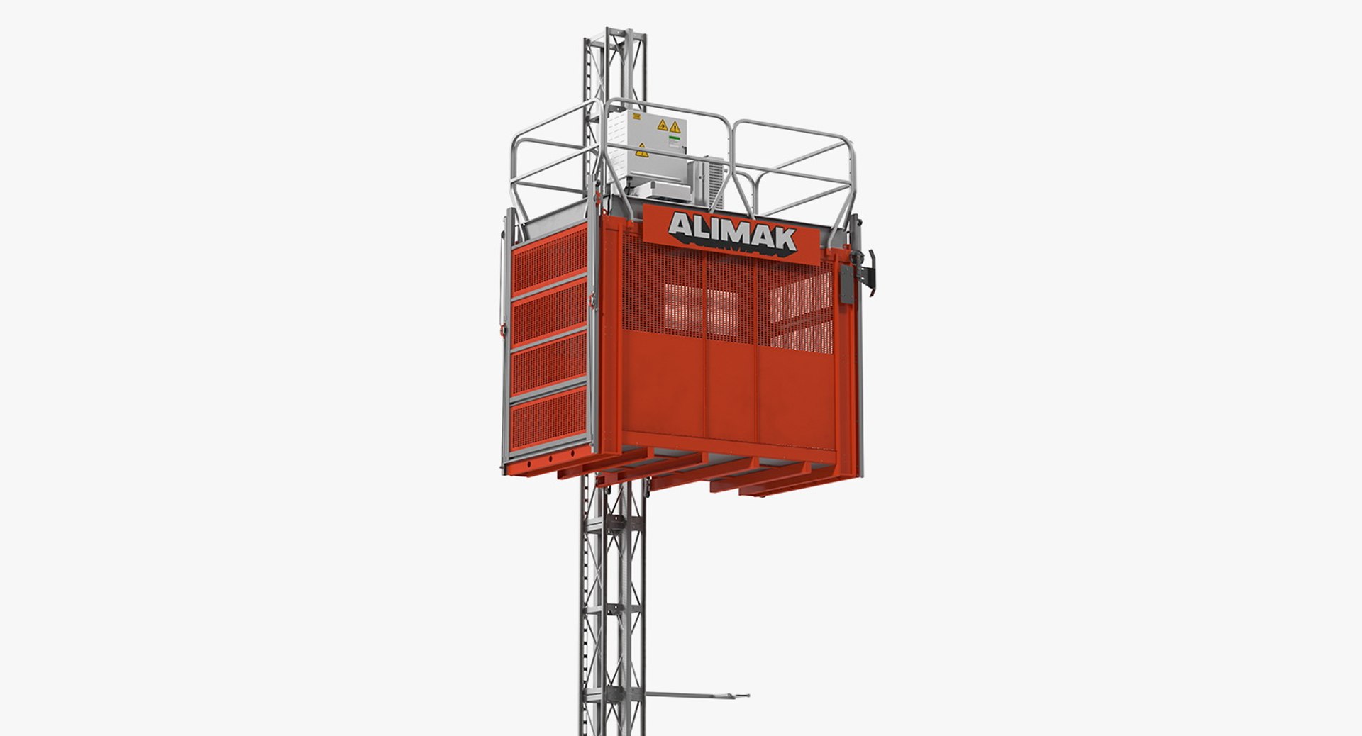 Rack Construction Lift 3D model preview