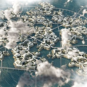 3D metropolis bionic eco energy model