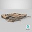 Wooden Pallet Damaged