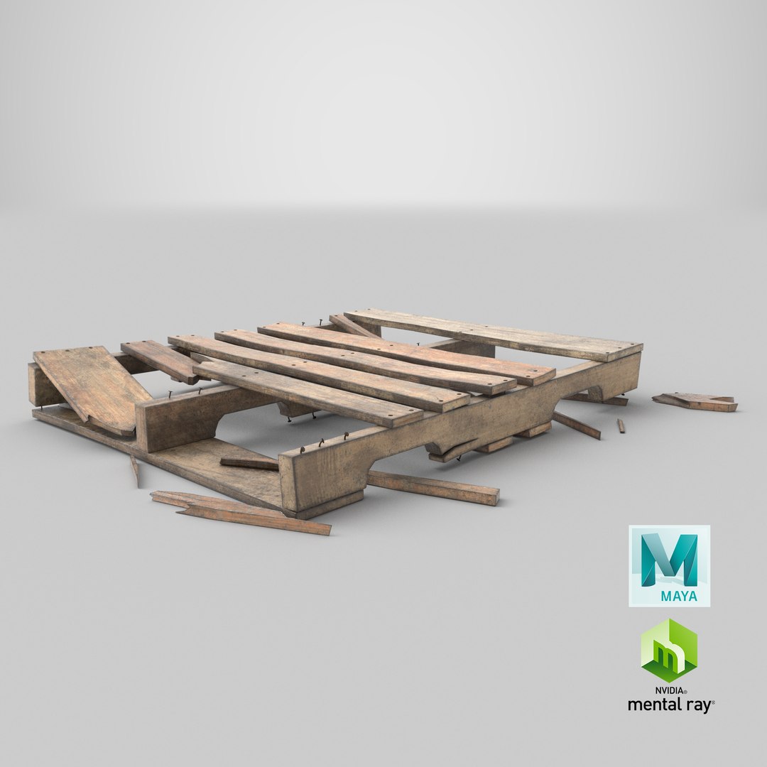 3D Wooden Pallet Damaged model https://p.turbosquid.com/ts-thumb/Le/Xok4vY/gS/stemcell_maya_mental_ray_render/png/1654066197/1920x1080/fit_q87/952f01c10d79daef73374ebf5d6e516124c08253/stemcell_maya_mental_ray_render.jpg