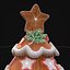 3D Gingerbread Christmas Tree