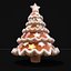 3D Gingerbread Christmas Tree