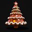 3D Gingerbread Christmas Tree