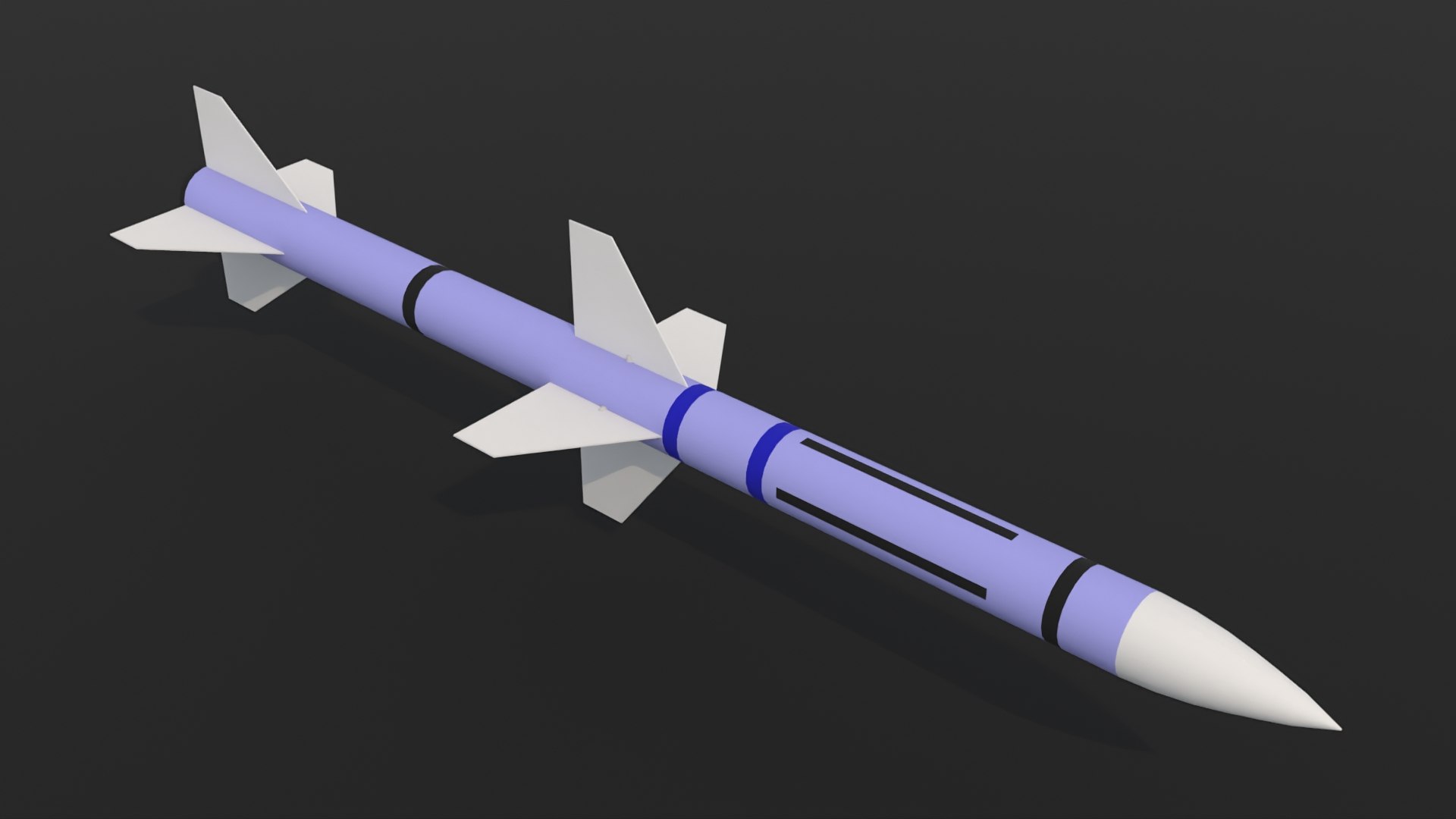 Premium Missile Pack 3d Model