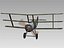 Sopwith Triplane - lowpoly