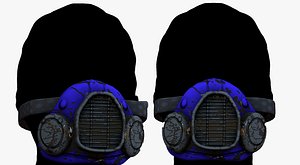 3D gas mask
