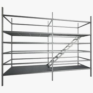 3d model scaffold towers