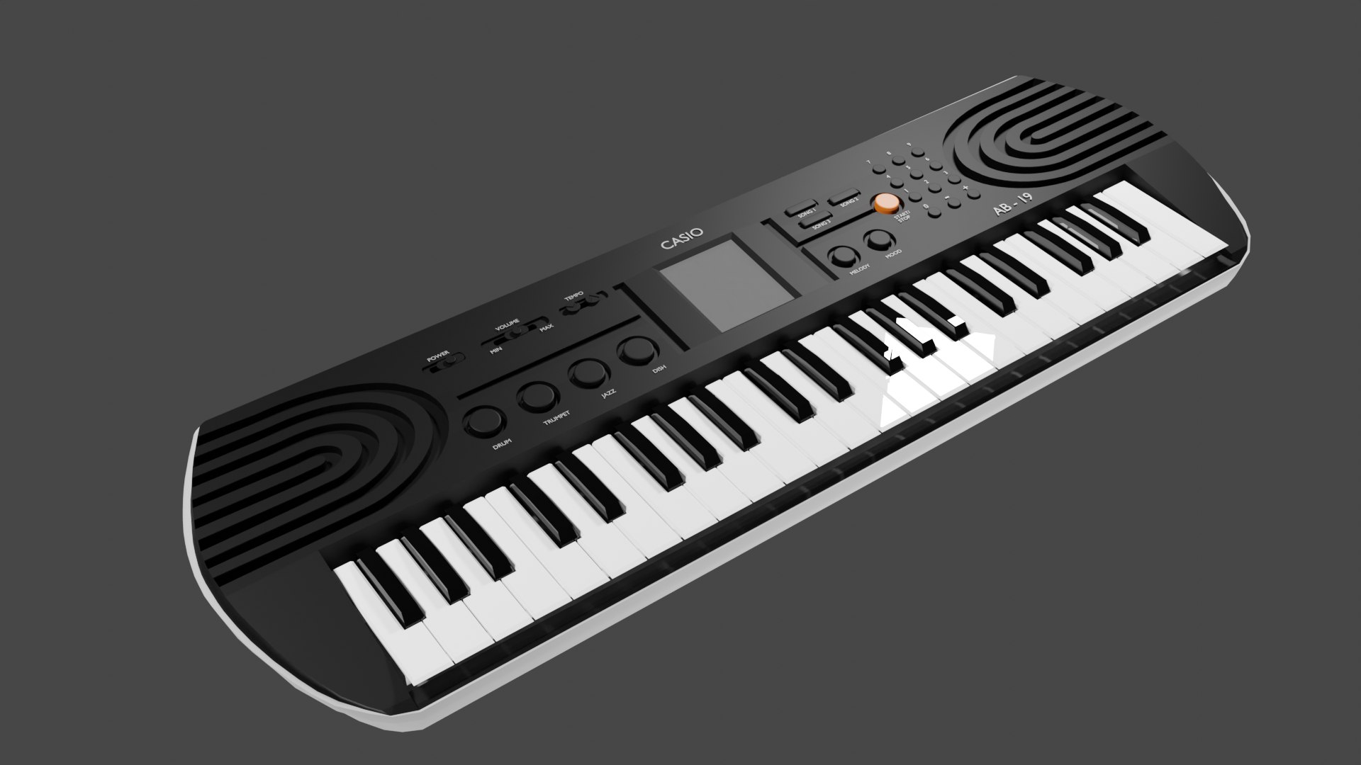 3D Casio Music Instrument Model - TurboSquid 2070090
