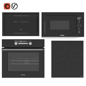 A set of kitchen appliances from Korting