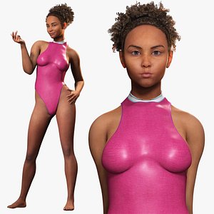 Kali - Pink Bikini Splash