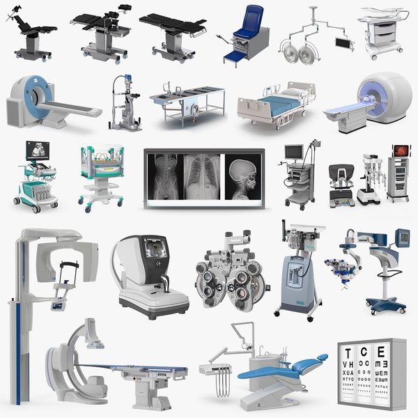 medical equipment 2 3D model