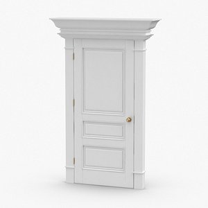 classic-doors---door-6-closed 3D model