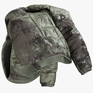 3D realistic women s jacket