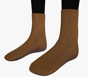 Brown Socks Style 4