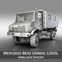 Mercedes Benz Unimog - Belgian Ambulance