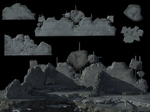 Ruin Walls Set