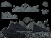 Ruin Walls Set
