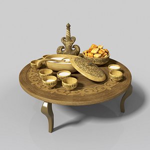 kazakh dishes koumiss model