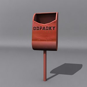 3d trash model