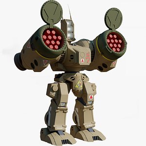 3D SDR-04 MK XII Phalanx model