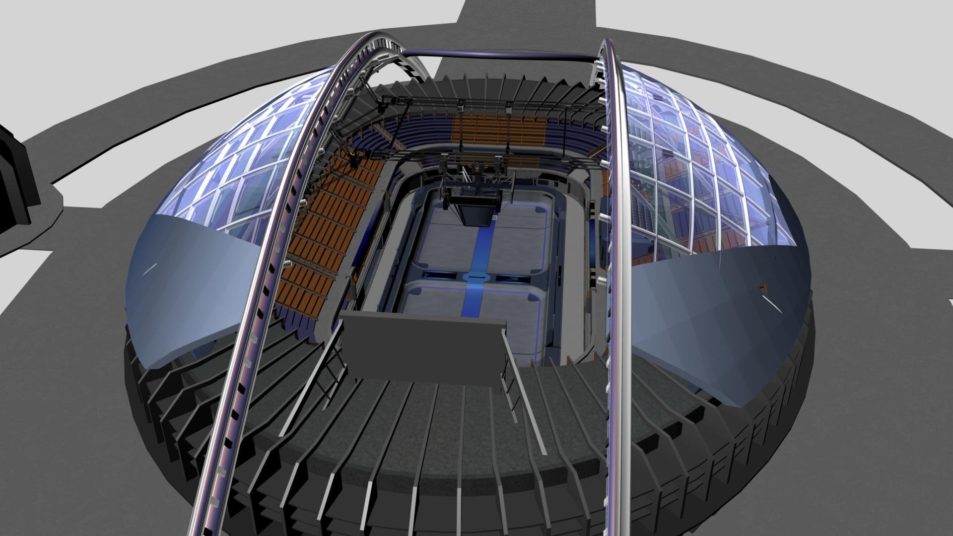Stadium Building Modeling 3D Model - TurboSquid 1973461