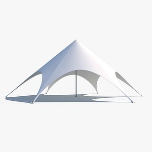 Star Tent PBR 3D model