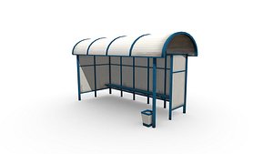 3D Busstop270220 model