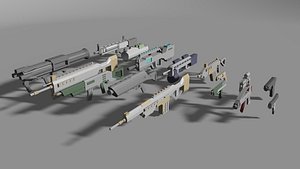 Previs Weapon Pack