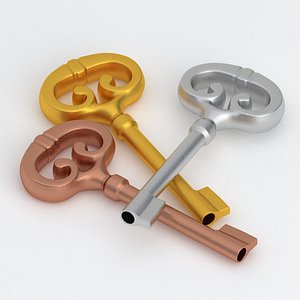 Key 01 Collection 3D model