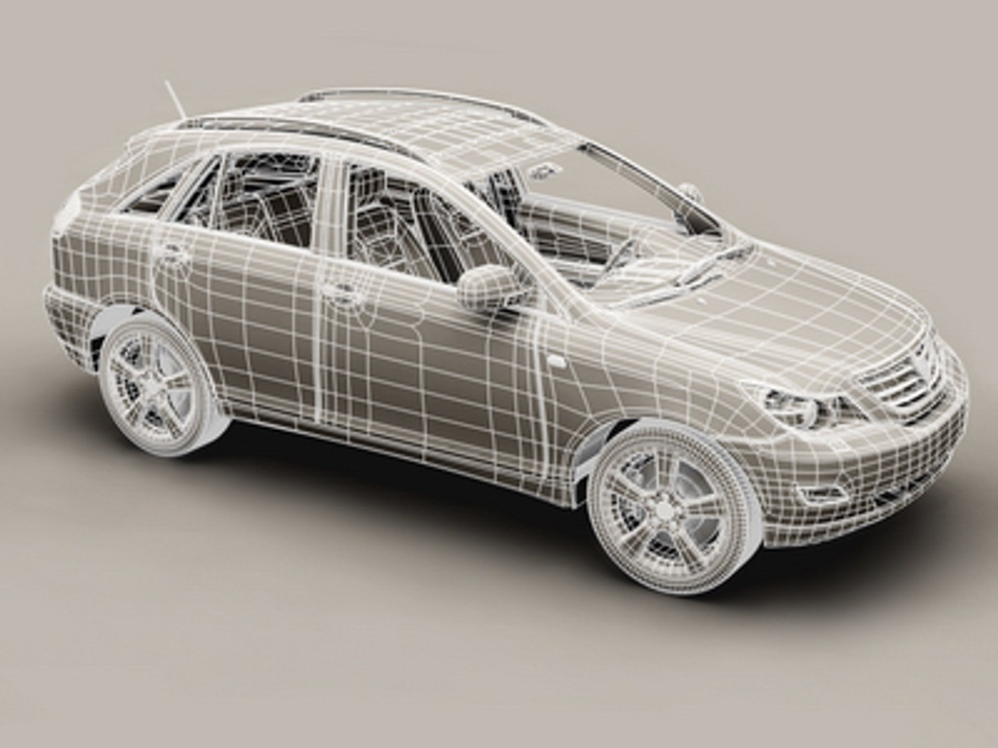 3ds Generic Car Suv