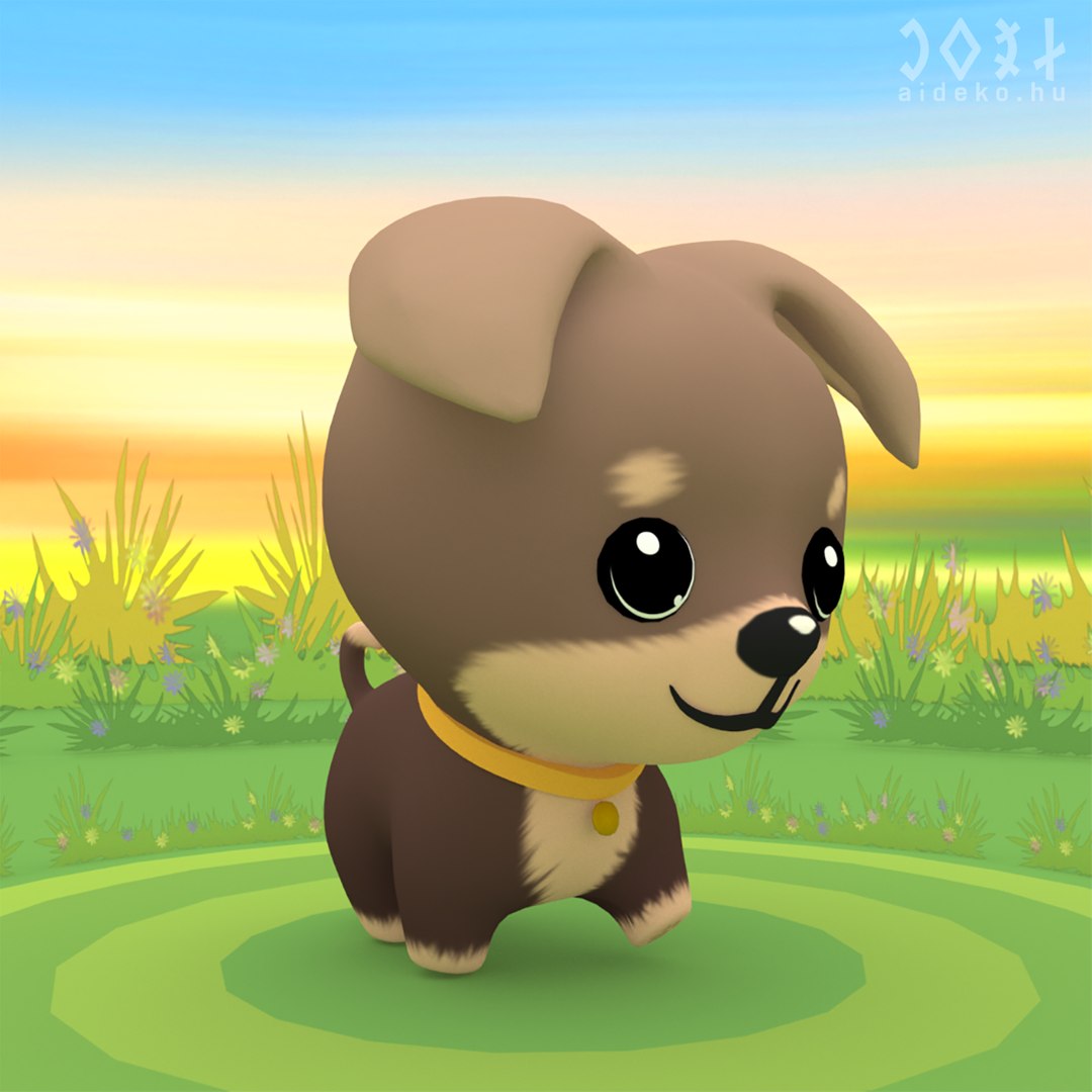 Cute Doggies 3D model https://p.turbosquid.com/ts-thumb/Lf/Zqr1zU/1O/cutelittlekawaiicartoonchibidoggiesdogfbx3dsmaxunity09/png/1641465982/1920x1080/fit_q87/1b3b4f0cbb802dc676dfbb0097beb3f2898d76c7/cutelittlekawaiicartoonchibidoggiesdogfbx3dsmaxunity09.jpg