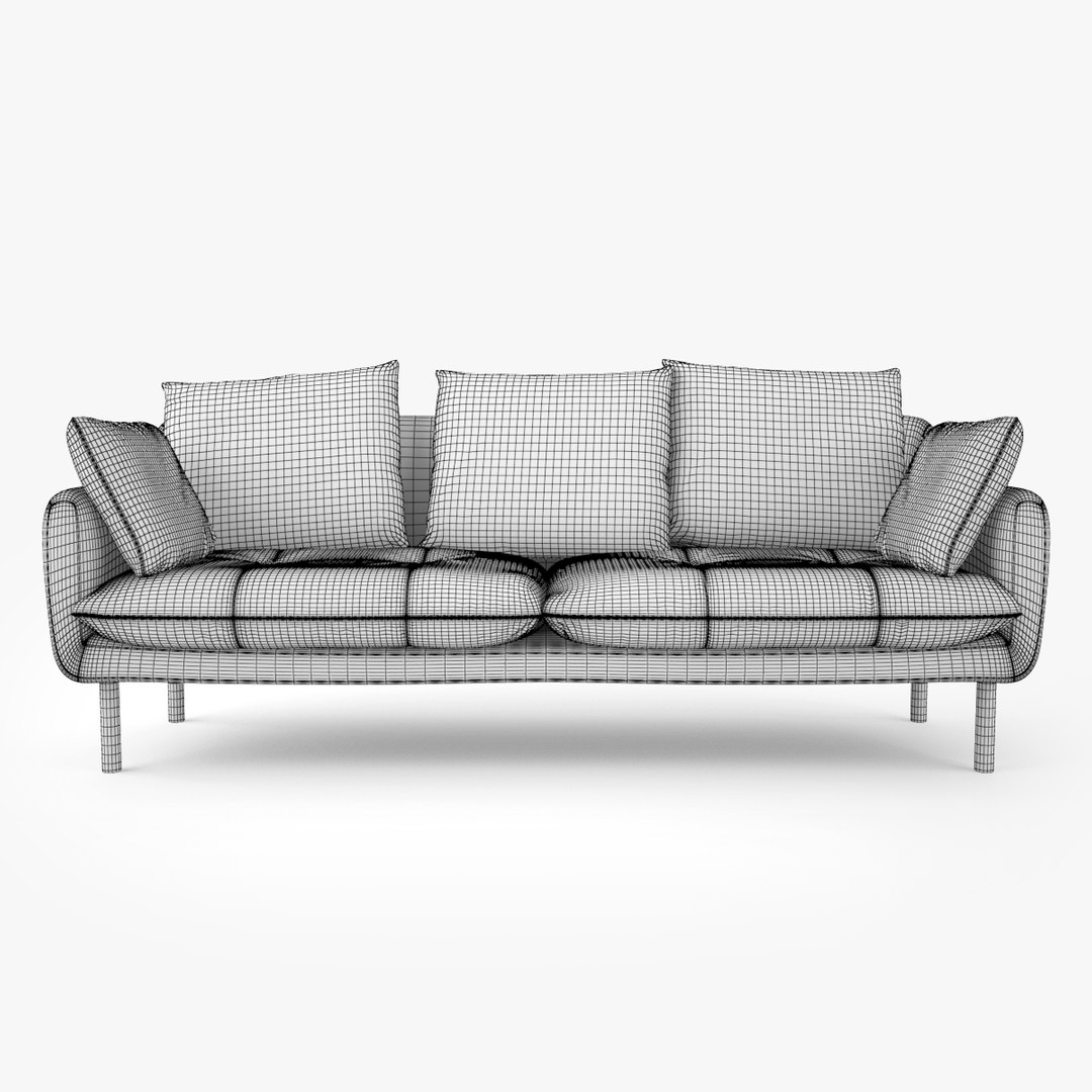 3D jardan andy sofa interior TurboSquid 1521892