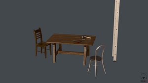 Low poly set