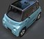 Citroen Ami, carro urbano elétrico moderno - Modelo 3D detalhado