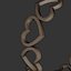 Romantic Open Heart Frame Ring - 3D Print Jewelry Model 77