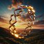 Romantic Open Heart Frame Ring - 3D Print Jewelry Model 77