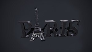 Eiffel Tower - DARK 2K PBR