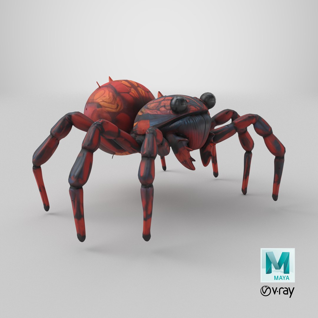 Cartoon Spider 3D Model 3D model https://p.turbosquid.com/ts-thumb/Lf/lMI3A5/1l/stemcell_maya_vray_render/png/1743786816/1920x1080/fit_q87/8ec8c440e2426ab5314ed841de54a97bab3bde63/stemcell_maya_vray_render.jpg