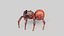Modelo 3D de araña de dibujos animados