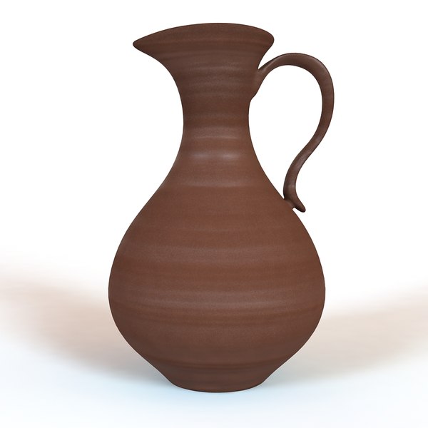 clay jug 3d model