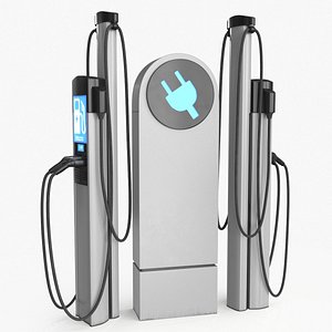 Charging Station 3D model