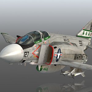 F4 J NAVY Phantom II Shamrock 201 USS Nimitz
