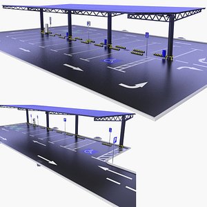 Car Parking Lots and EV SET v5