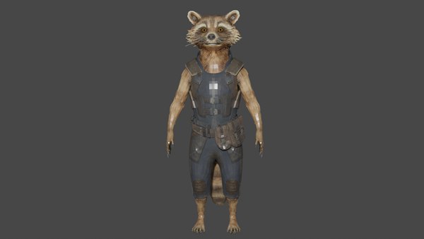 Rocket Raccoon 3D 모델 - TurboSquid 2077815